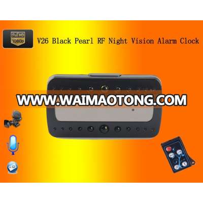 1080P hd clock camera mini dv hidden night vision motion detection