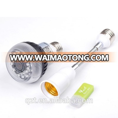 wifi lamp camera motion detection 1080P Real time Monitor Infrared Night Vision WIFI Bulb camera