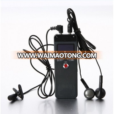 high quality 8GB Digital Voice Recorder 618 with Gray metal case U Disk Voice Recorder Long Time Working